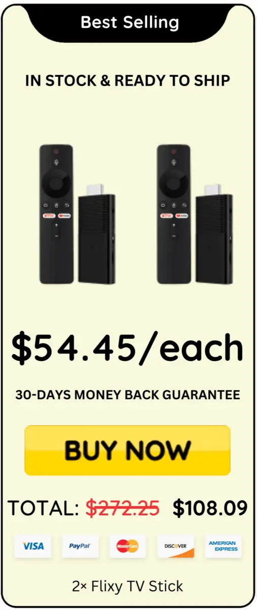 Filxy TV smart stick offer price