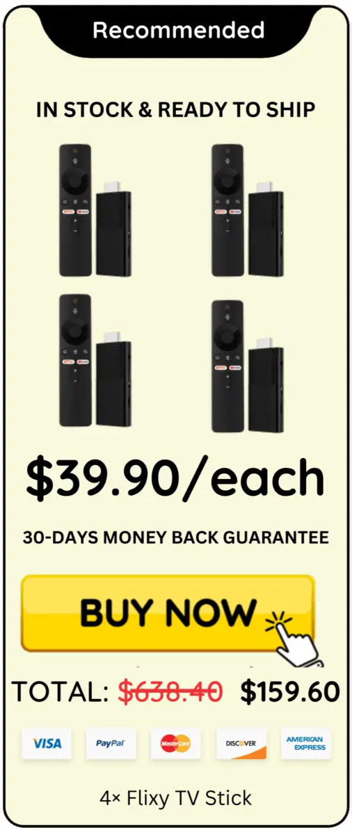 Filxy TV smart stick offer price